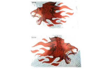 Набір наліпок LION 25×16 см (7036A)