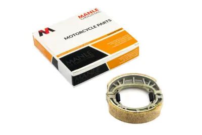 Барабанные тормозные колодки MANLE mod A для 4T GY6 50–150, колеса 10/12 дюймов