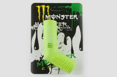 Гумова накладка ніжки кікстартера XJB Monster Energy, універсальна, зелена