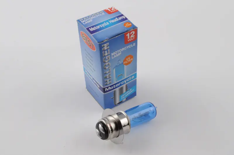 Галогенна мотолампа BEST P15D-25-1 12V 50/50W, супербіла