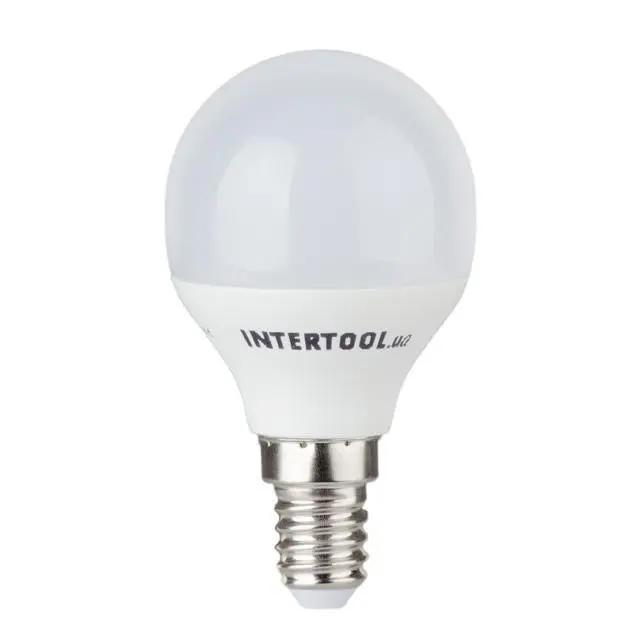 Светодиодная лампа INTERTOOL 5 Вт E14 220 В