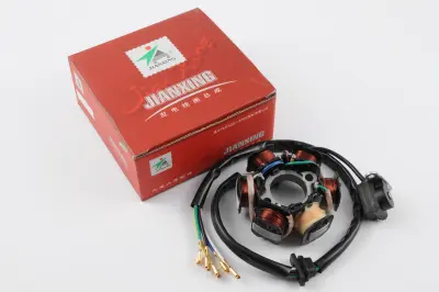 Статор генератора 4T GY6 50, 5+1 котушка