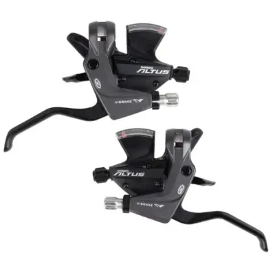 Моноблоки Shimano Altus ST-M370, 3×9 швидкостей, V-Brake