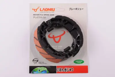 Барабанные тормозные колодки LAONIU для GY6 50–150, колесо 10/12″