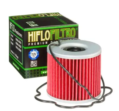 Масляний фільтр Hiflofiltro HF133 для Suzuki, Ø72 мм, висота 64 мм