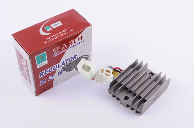Реле-регулятор зарядки Zongshen, Lifan 125/150, 3+3 провода, JIANXING