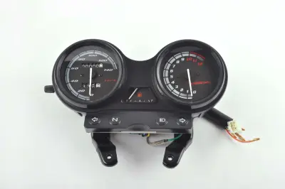 Панель приладів Yamaha YBR 125, 140 км/год, із тахометром, чорна (MY-127)