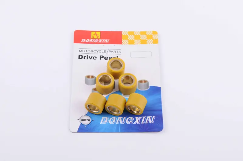 Ролики варіатора DONGXIN для 4T GY6 125/150, 18×14 мм, 11,5 г, жовті