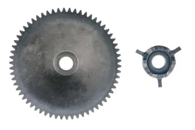 Нерухома щока варіатора з крильчаткою та частиною храповика 4T GY6 50 STEEL MARK