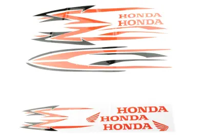 Набір наліпок Honda 0058, 12 шт., 27×18 см