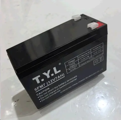 AGM-аккумулятор TYL 12 V 7 Ah, пастовый, 151×65×94 мм