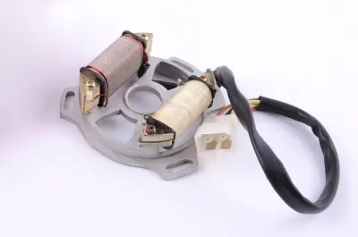 Статор генератора 2T TB50 / Suzuki Run, 1+1 котушок, mod.A