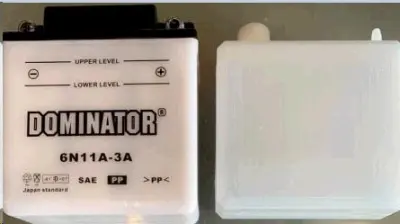Мотоакумулятор DOMINATOR 6N11A-3A, 6 V, 11 А·год