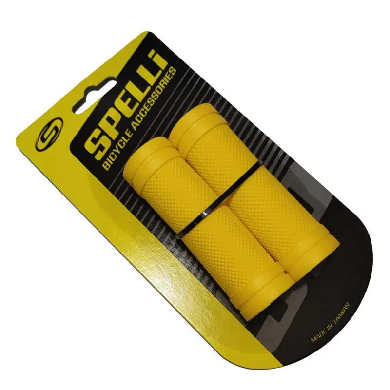 Детские грипсы Spelli SBG-660S под Revoshift, жёлтые, 90 мм