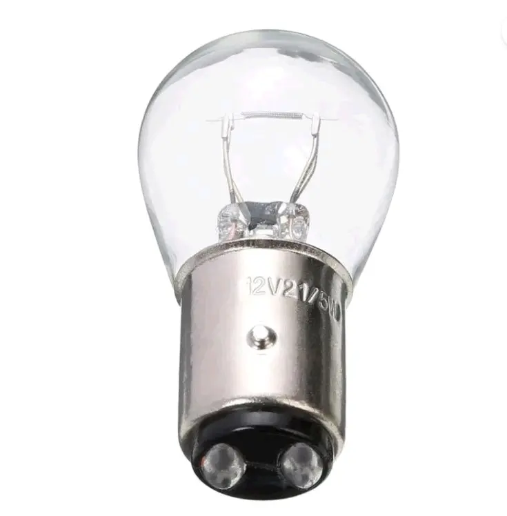 Лампа S25 двоконтактна 12V 21/5W стоп/габарит