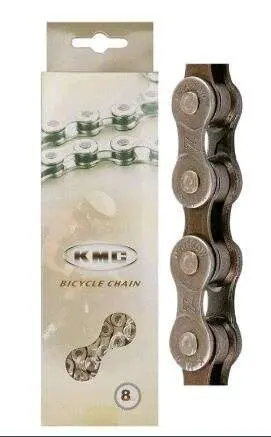 Цепь велосипедная KMC Z72, 1/2 × 3/32, 116 звеньев, 6–8 скоростей
