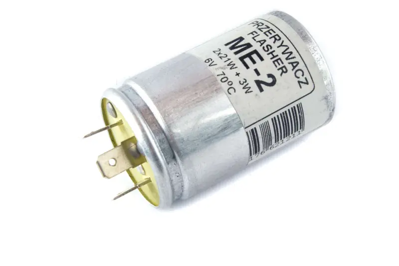 Реле поворотів ME-2 6V 2×21W+3W для Jawa, 3 контакти