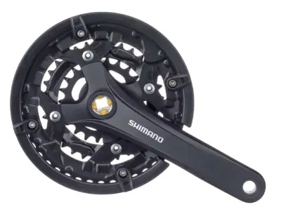 Система шатунів Shimano Acera FC-T3010 44/32/22T під квадрат, чорна