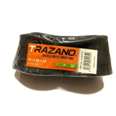 Велосипедная камера Trazano 26x2.30/2.40/2.50 AV 48 мм