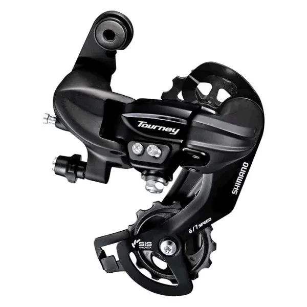 Задній перемикач Shimano Tourney RD-TY300-SGS, 6/7 швидкостей, на півень