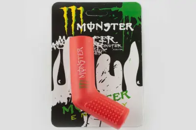 Накладка на ніжку кікстартера Monster Energy XJB, червона