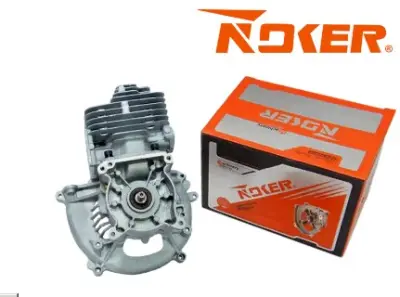 Картер двигуна мотокоси 1E44F у зборі з циліндром і колінвалом NOKER KOSA-2