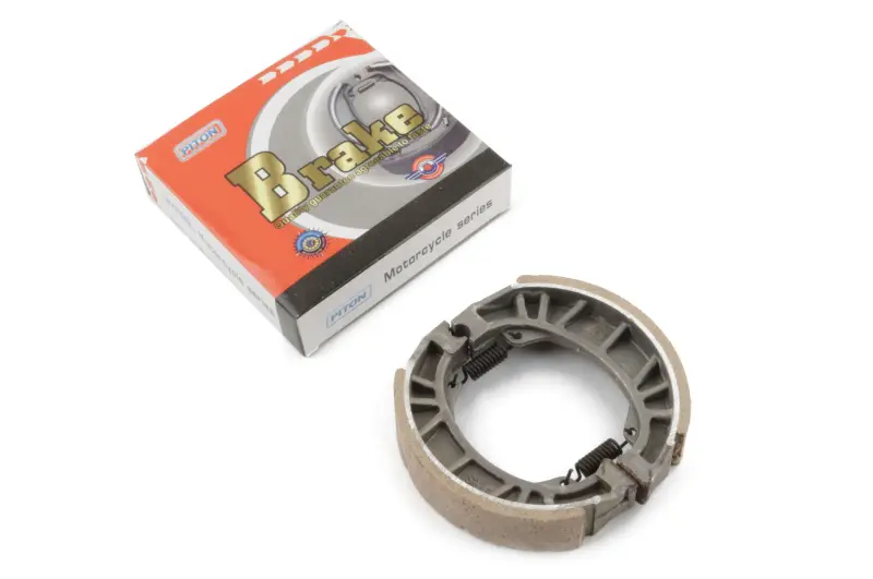 Барабанные тормозные колодки PITON mod.1 для 4T GY6 50–150, колесо 10/12″