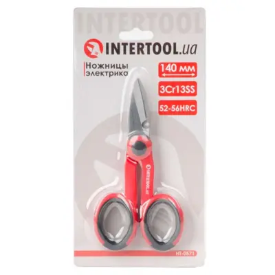Ножницы электрика INTERTOOL HT-0571, 140 мм