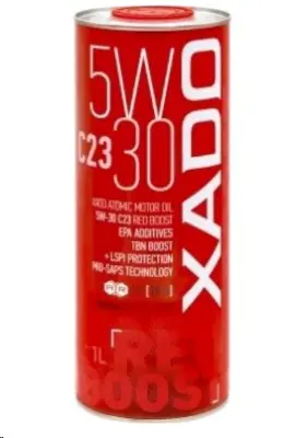 Моторное масло XADO Atomic Oil 5W-30 C23 Red Boost, 1 л