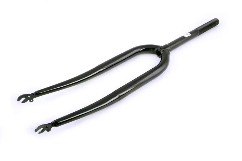 Вилка велосипедная жесткая 28″ V-Brake черная YKX