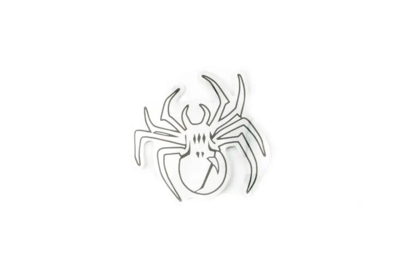 Декоративная наклейка SPIDER 9×9 см (#6883)
