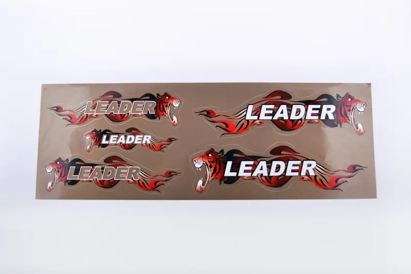 Набір наліпок LEADER 48×16 см, бронзовий