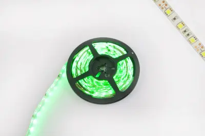 Світлодіодна стрічка SMD 5050 зелена IP65, 60 LED/м, 5 м
