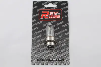 Лампа фари REV RIDER P15D-25-1 12V 18/18W, 1 вус, біла