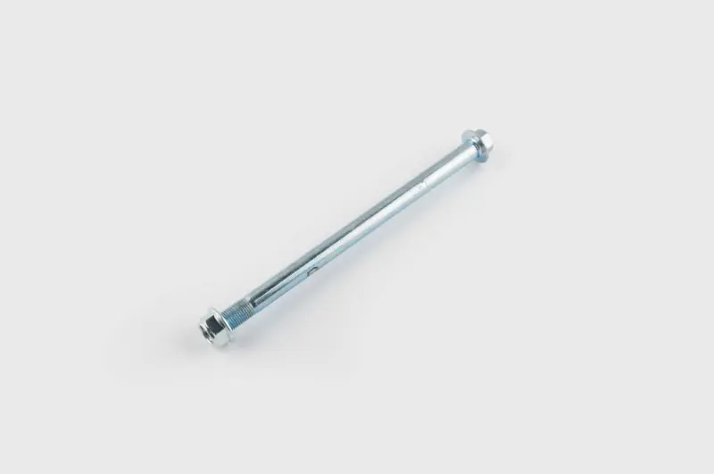 Ось переднего колеса CG125 4T MOZBA, L195 мм, Ø12 мм