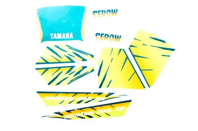 Набір наліпок Yamaha #2487