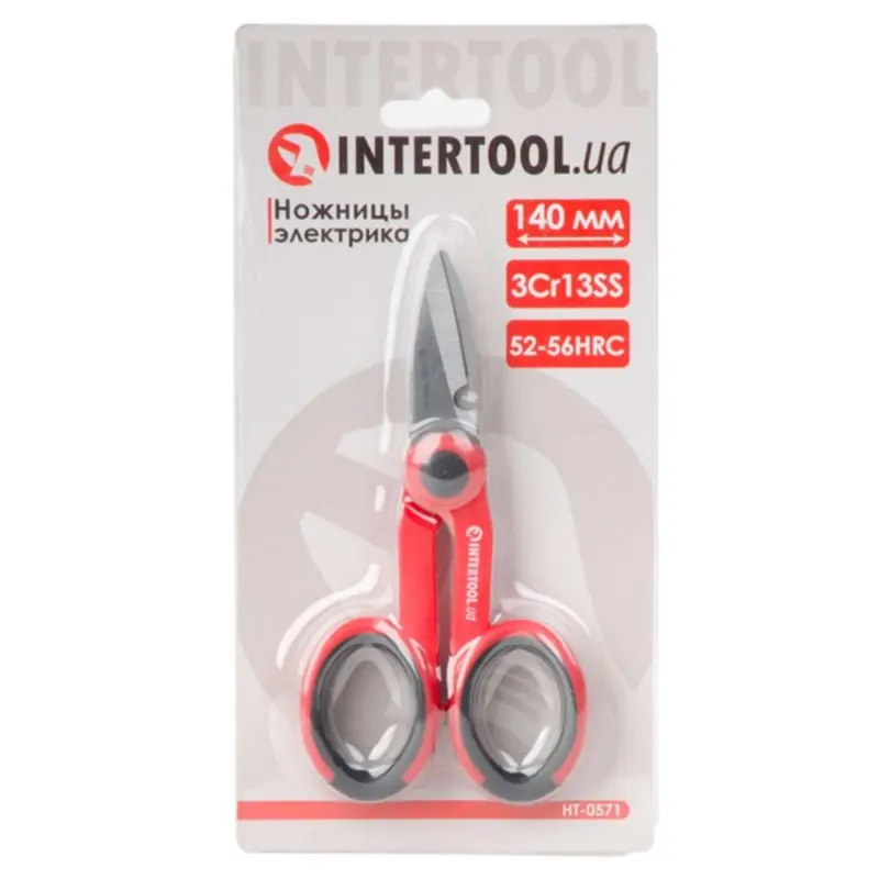 Ножницы электрика INTERTOOL HT-0571, 140 мм