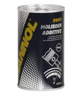Антифрикційна присадка MANNOL Molibden Additive 9991, 300 мл