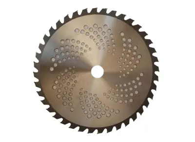 Диск для мотокоси 40T 255×25,4 мм із твердосплавними зубцями