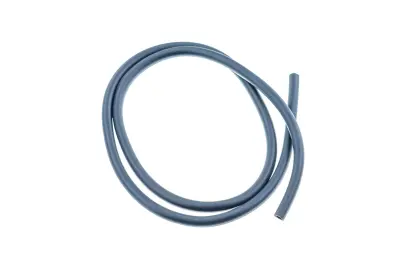 Паливний шланг MZK 4,0×8,1 мм, 1 м, чорний силіконовий