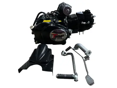 Двигатель Delta 125cc 157FMH с МКПП, черный (TM)