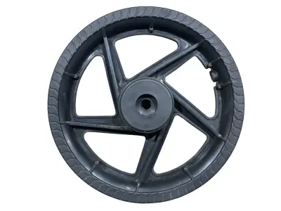 Колесо для детской коляски LTK L1202 12 × 1,75, пластиковое, с подшипниками