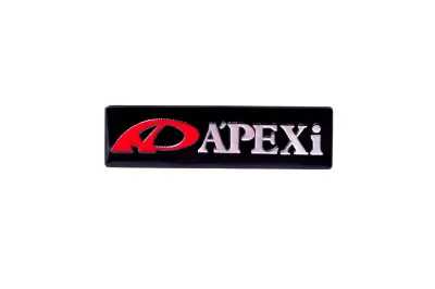 Наліпка з логотипом APEXi 12×3 см, №4609
