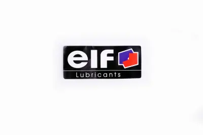 Наклейка ELF Lubricants 9×4 см (#0419)
