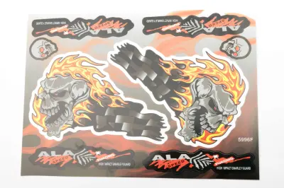 Комплект наліпок SKULL 32×23 см (5996F)