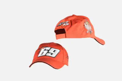Бейсболка Nicky Hayden 69, красная
