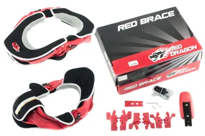 Защита шеи RED-DRAGON Red Brace, красная