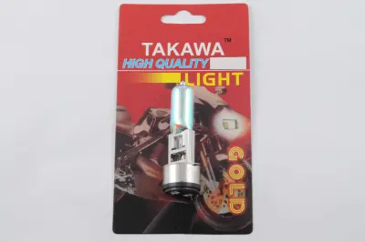 Лампа головного світла TAKAWA B35 BA20D 12 В 35/35 Вт, хамелеон, mod. A