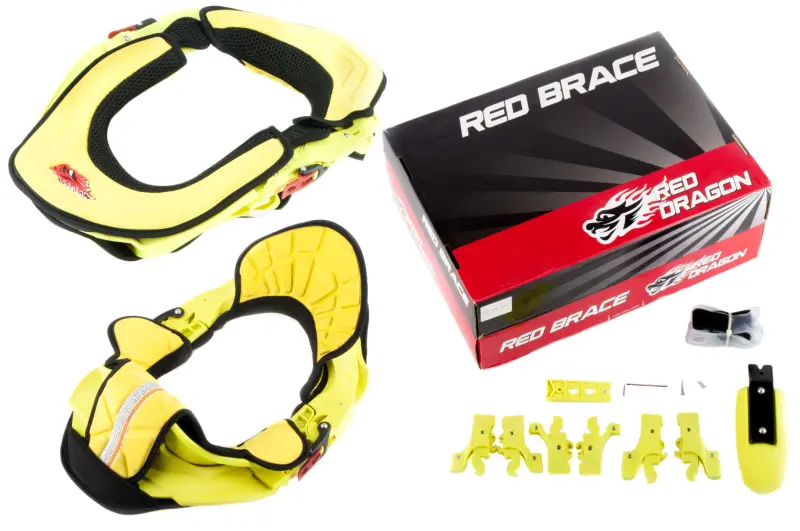 Защита шеи RED-DRAGON Red Brace, желтая