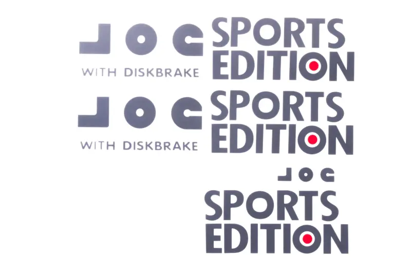 Комплект наліпок JOG Sports Edition #0627, 25×8 см